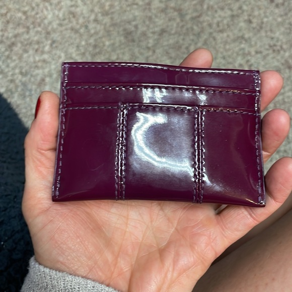 Coach patent leather card wallet - Picture 4 of 6